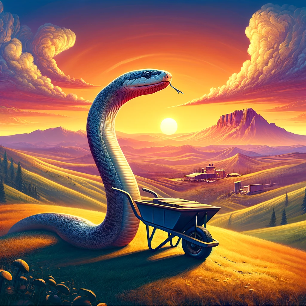 Python transporting small batches of data (image generated by ChatGPT)